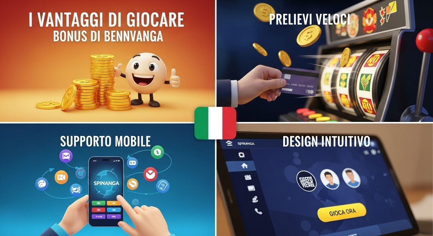Vantaggi di giocare qui spinanga casino no deposit bonus